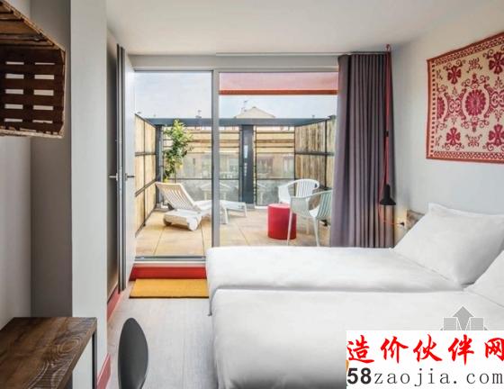 活力四射!巴塞罗那“色彩冲击力”酒店设计