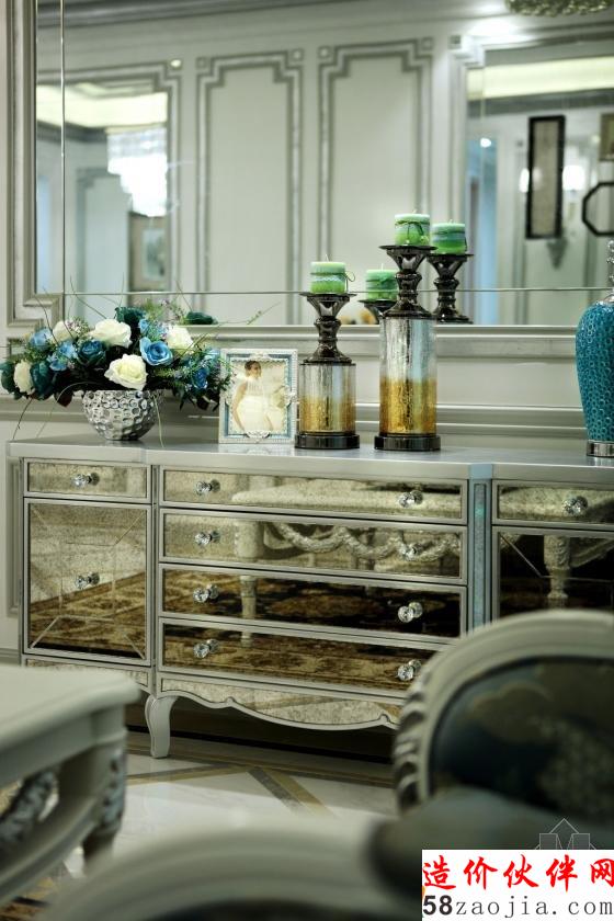 典雅臻美、优雅大气!KSL南宁霖峰壹号欧式风格样板间设计