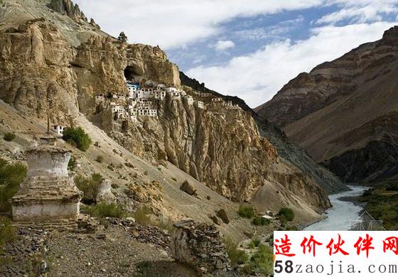 印度Phugtal修道院