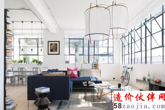 旧工厂改造 英国“透光感”LOFT公寓设计