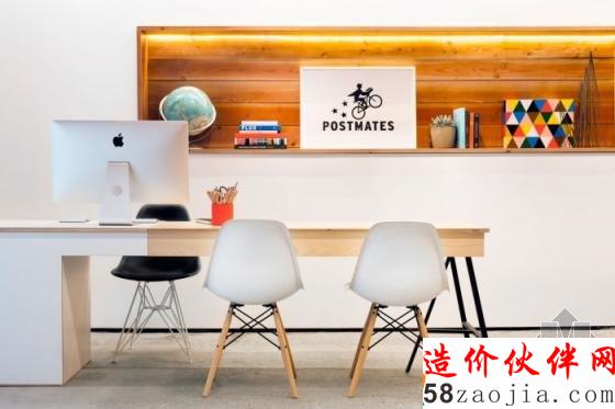 自然朴素的质感!旧金山Postmates办公室设计