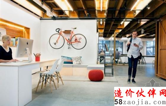 自然朴素的质感!旧金山Postmates办公室设计