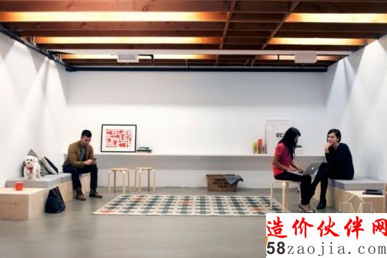 自然朴素的质感!旧金山Postmates办公室设计