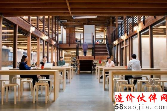 自然朴素的质感!旧金山Postmates办公室设计