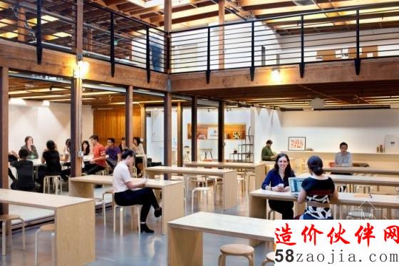 自然朴素的质感!旧金山Postmates办公室设计