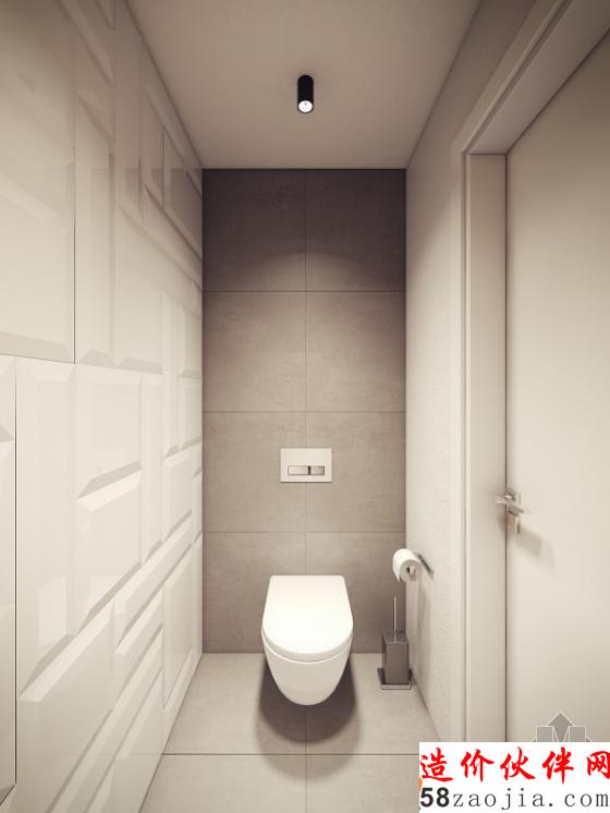 小创意点亮空间!波兰开放式现代风公寓