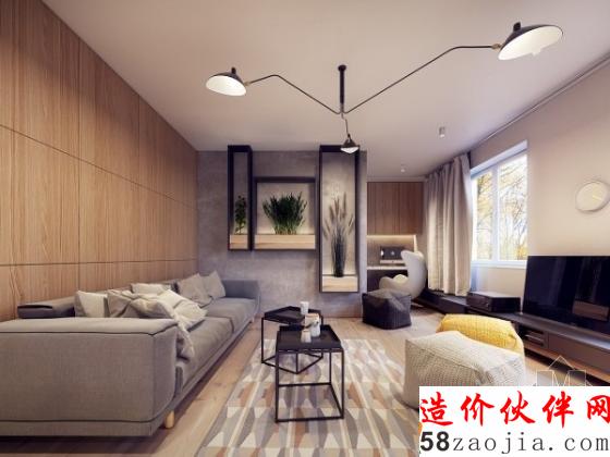 小创意点亮空间!波兰开放式现代风公寓