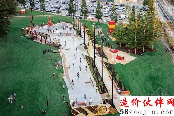 澳大利亚青年游乐场景观设计