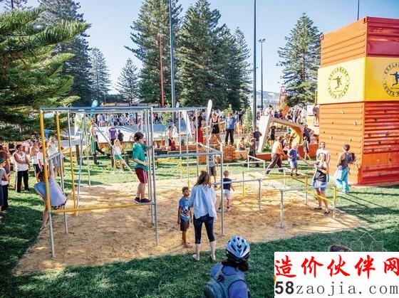 澳大利亚青年游乐场周边环境