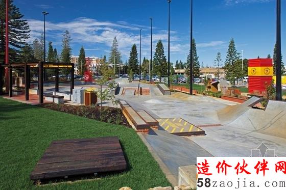 澳大利亚青年游乐场周边环境