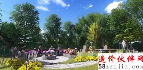 户外社交派对花园