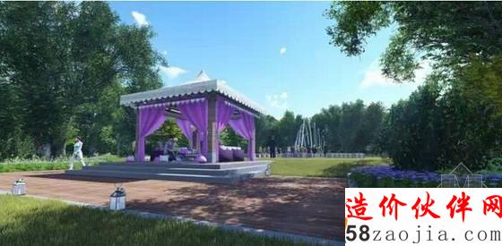 户外社交派对花园