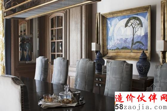 巴黎“舒适柔和又奢华复杂”的公寓设计