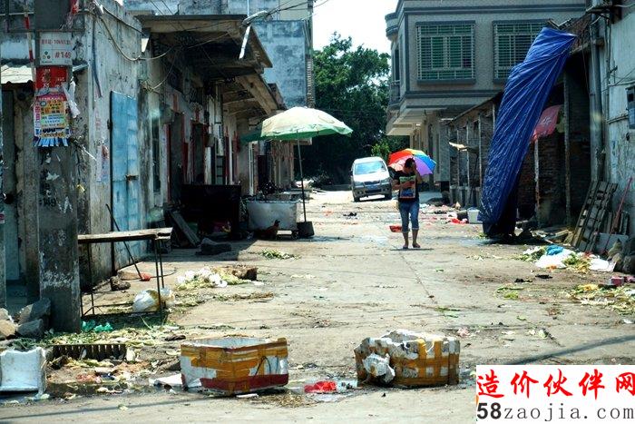 图片:雷州市松竹镇垃圾满街