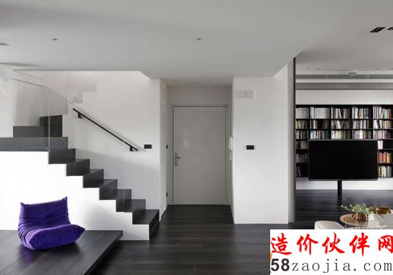 在净白中感受缤纷色彩!台湾新北Chorus公寓设计