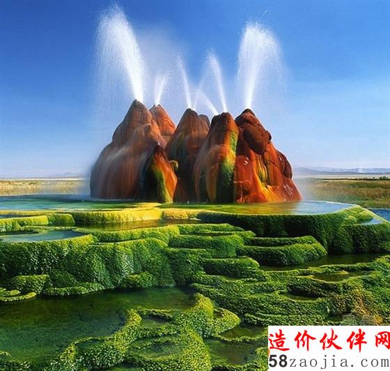 美国内华达州飞喷泉