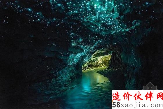 新西兰萤火虫洞