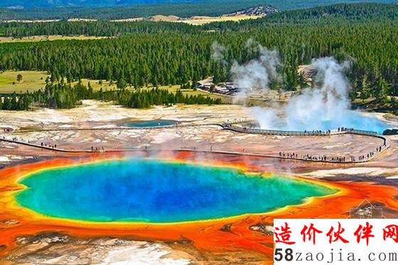 美国怀俄明州大棱镜泉