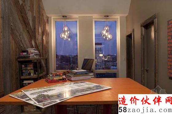 费城“纯粹现代工业风”复式公寓