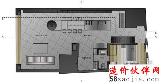 土耳其“狂野复古”LOFT单身公寓设计