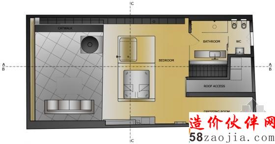 土耳其“狂野复古”LOFT单身公寓设计