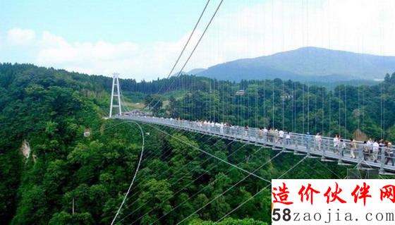 九重梦悬索桥(Kokonoe `Yume` Grand Suspension Bridge)