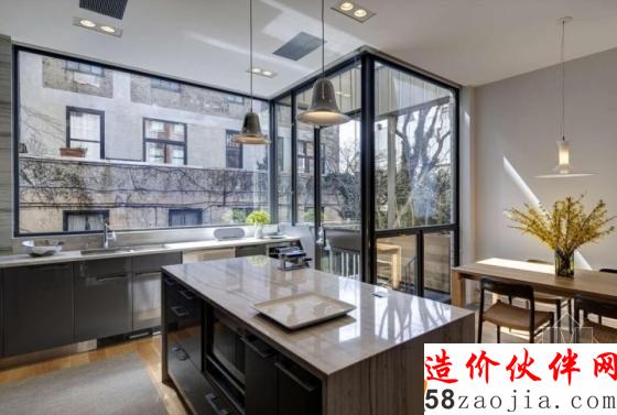 布鲁克林现代化联排别墅设计