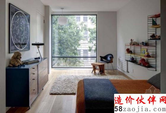 布鲁克林现代化联排别墅设计