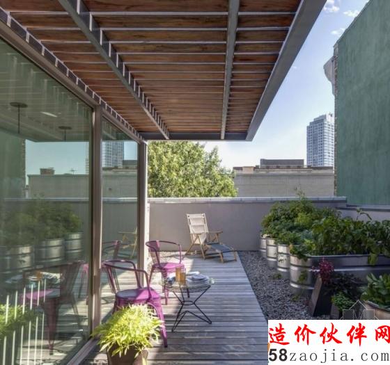 布鲁克林现代化联排别墅设计