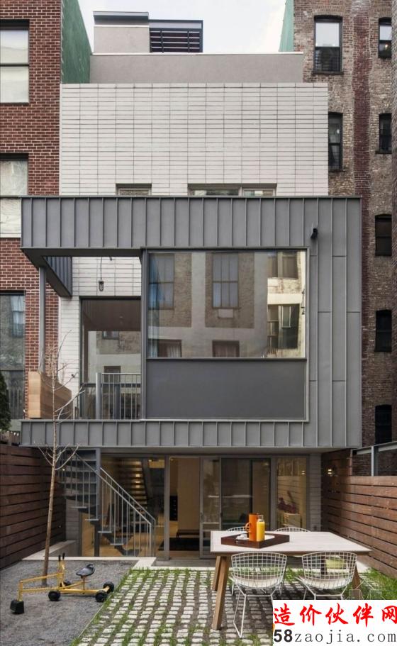 布鲁克林现代化联排别墅设计