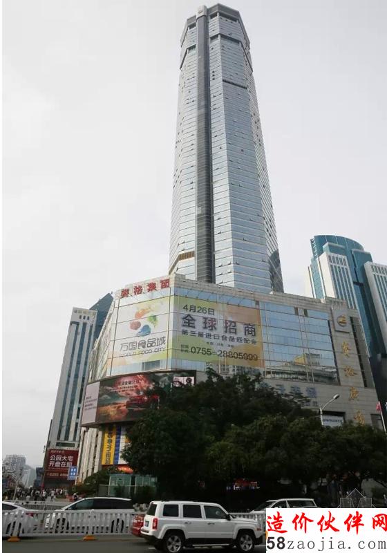 曾经的福田第一高楼——赛格大厦