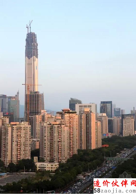 600米——平安国际金融中心