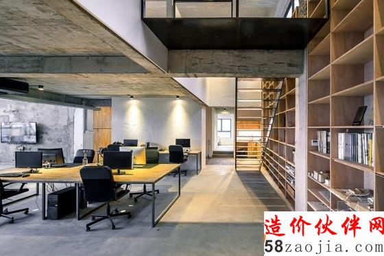 深圳蛇口旧工业风办公事务所设计