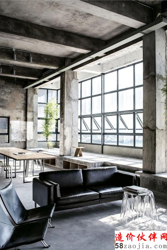 深圳蛇口旧工业风办公事务所设计