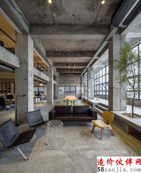深圳蛇口旧工业风办公事务所设计