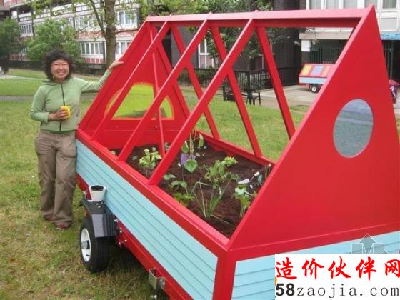 英国生态移动花园