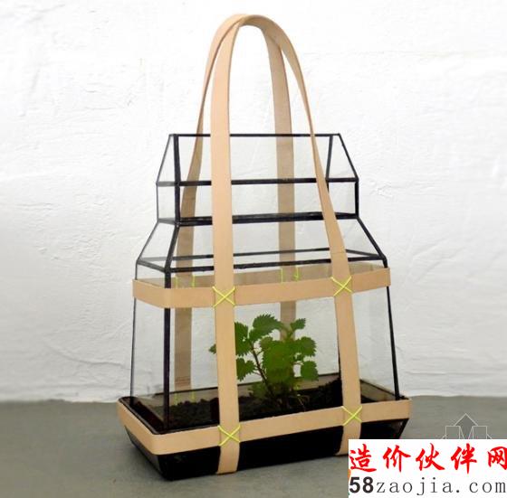 移动的温室花房