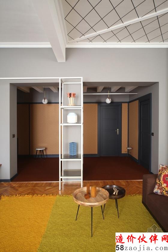 意大利改造250平米现代混搭型公寓设计