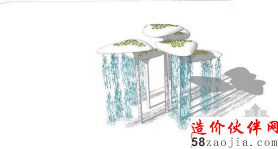 “绿叶细胞” 中企绿色总部中央公园节点设计