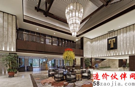 四川锦阳中式风格国际酒店设计