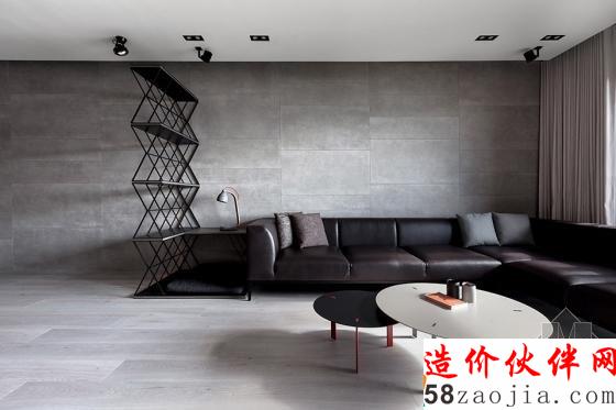 聒噪城市中一抹简约的风景线!台北现代公寓设计