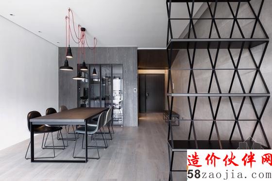 聒噪城市中一抹简约的风景线!台北现代公寓设计