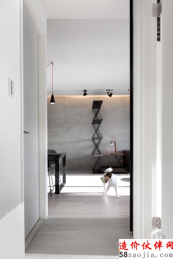 聒噪城市中一抹简约的风景线!台北现代公寓设计