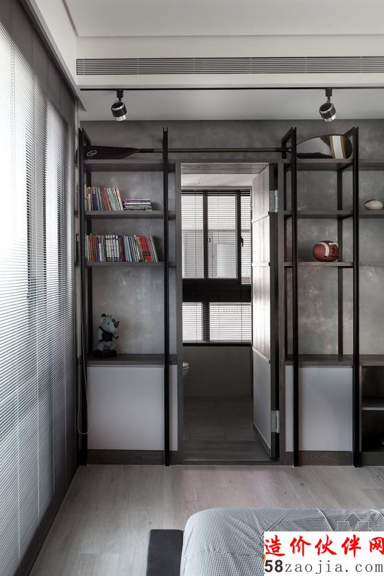 聒噪城市中一抹简约的风景线!台北现代公寓设计