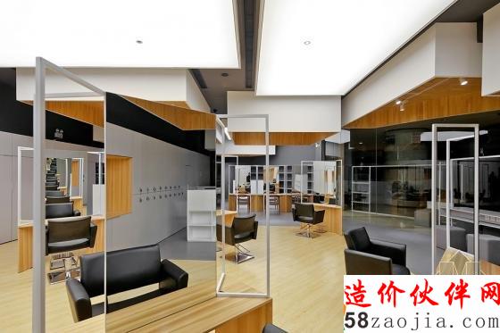 杭州万象城时尚美发沙龙店面设计