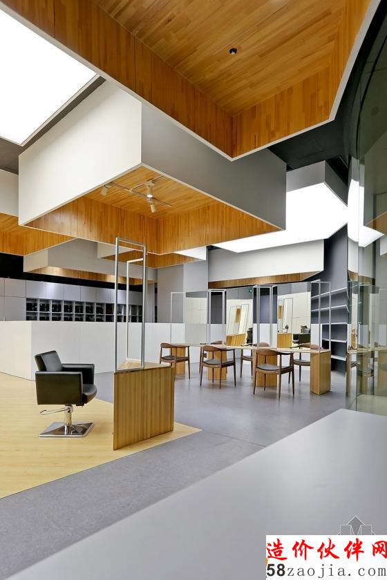 杭州万象城时尚美发沙龙店面设计