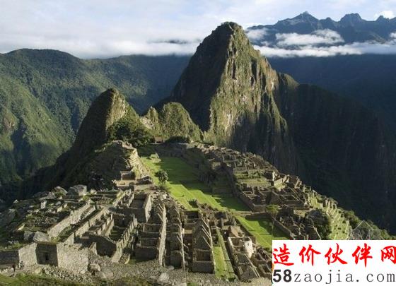 秘鲁的马丘比丘城