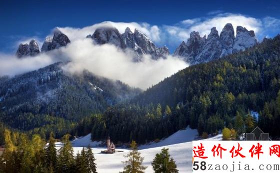 意大利波尔扎诺自治省北部的Villn