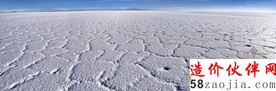 玻利维亚的乌尤尼盐沼