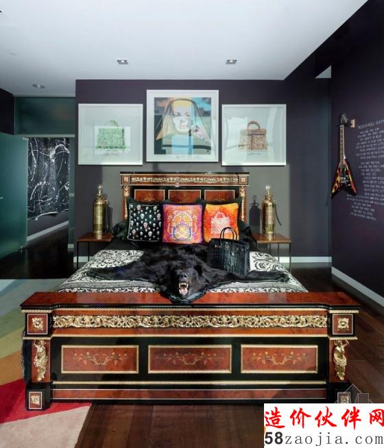 洛杉矶顶层公寓 现代奢华软装配饰